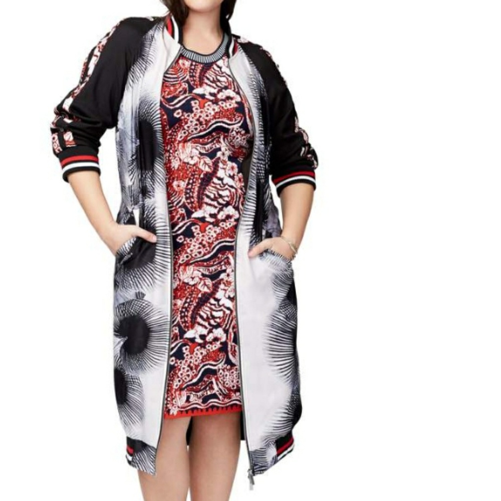 SOLD Rachel Roy Maxi Bomber